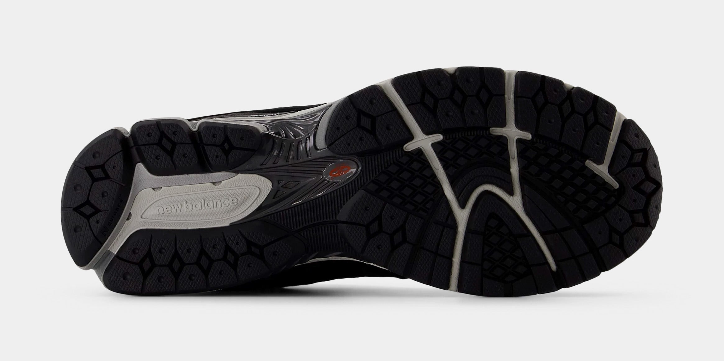 2002R Mens Running Shoes (Black/Grey) - Image 5