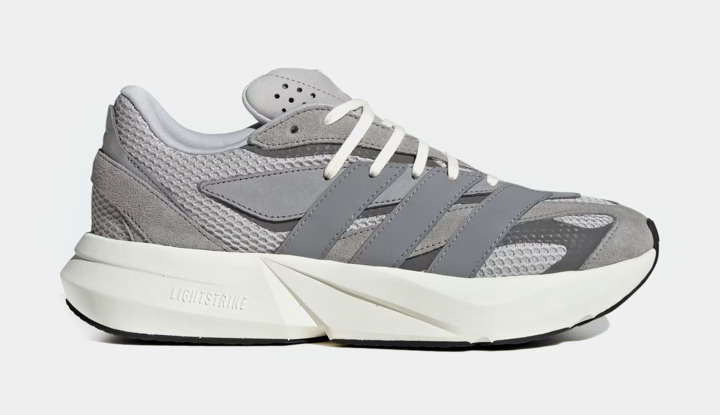 Lightblaze Mens Lifestyle Shoes (Grey Two/Off White)