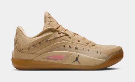 Zion 4 Voodoo Mens Basketball Shoes (Sesame/Black/Flash Crimson)