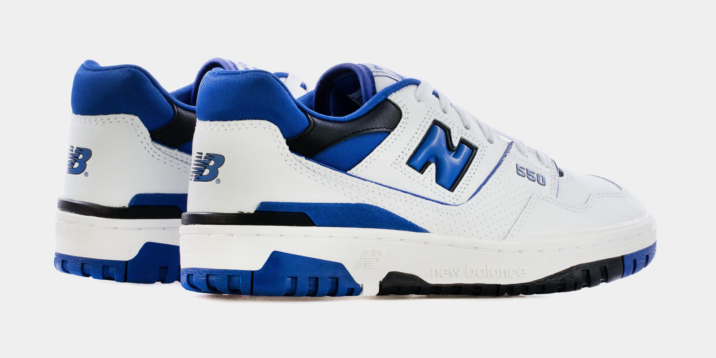 550 Mens Lifestyle Shoes (White/Blue) Free Shipping - Image 6