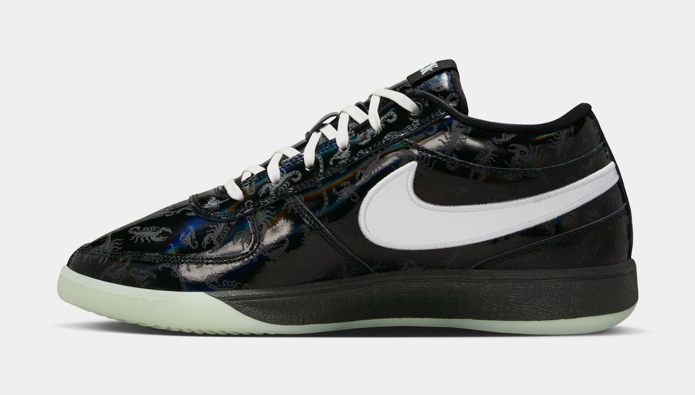 Book 1 Scorpion Mens Basketball Shoes (Black/Black/White) - Image 3