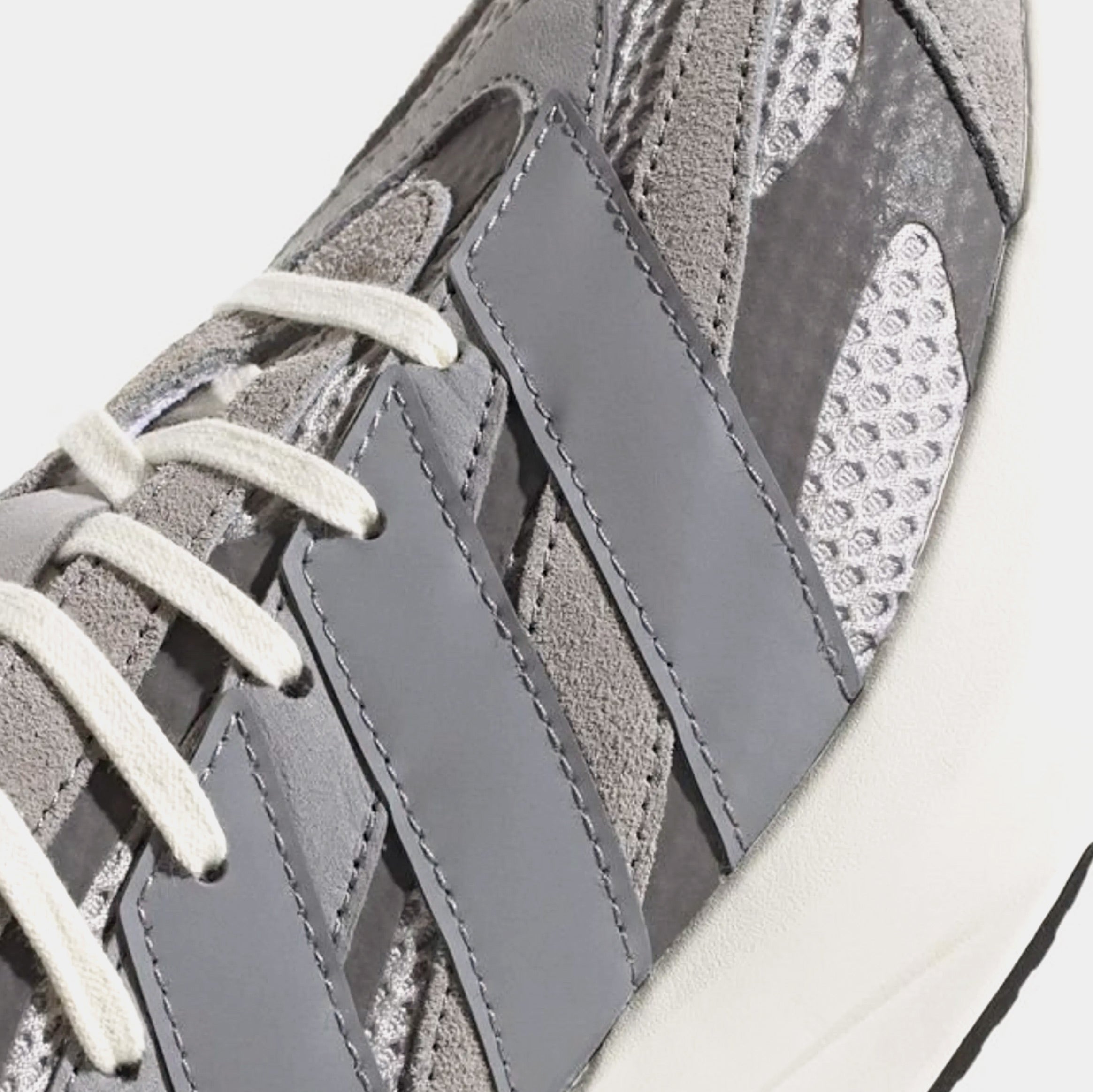 Lightblaze Mens Lifestyle Shoes (Grey Two/Off White) - Image 3