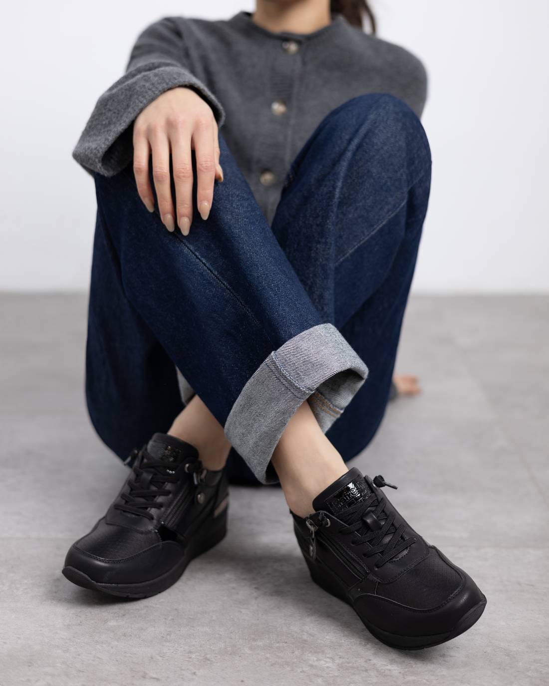 Zapatilla de mujer con cuña Refresh 17293602 - Image 5