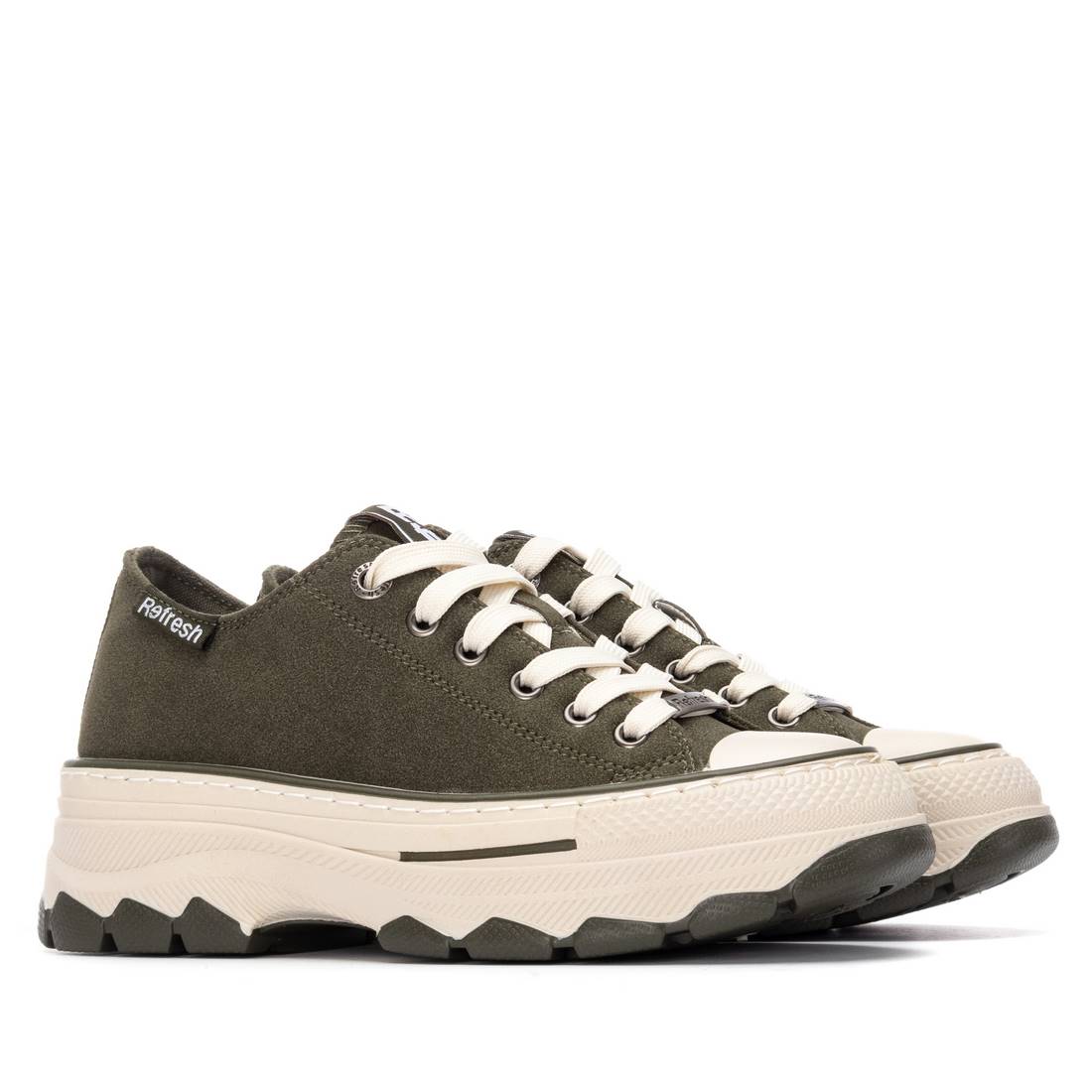 Zapatilla de mujer plano Refresh 17307903 - Image 5