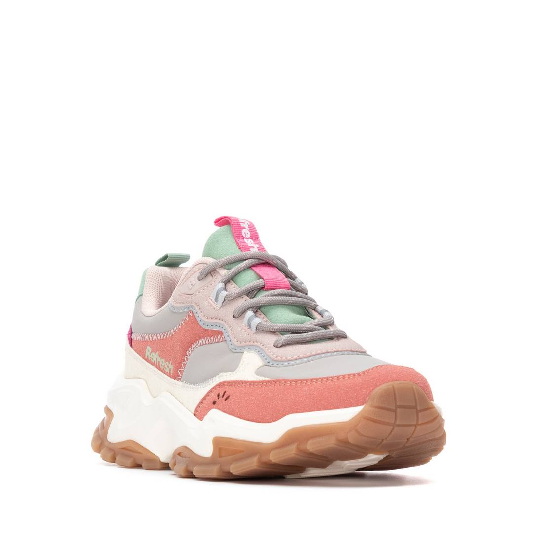 Zapatilla de mujer plano Refresh 17310405 - Image 3