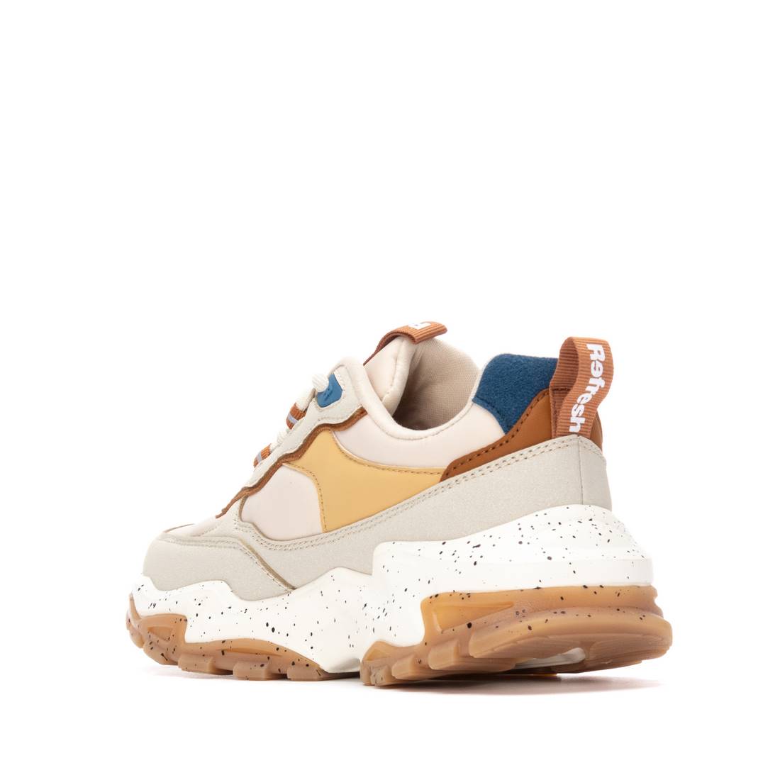 Zapatilla de mujer plano Refresh 17310407 - Image 3