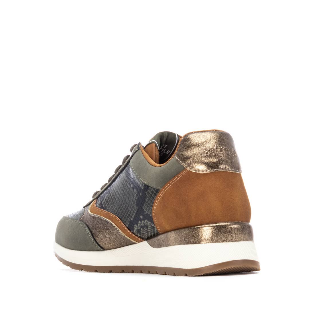 Zapatilla de mujer plano Refresh 17317705 - Image 4