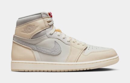 Air Jordan 1 Retro High OG Sail Mens Lifestyle Shoes (Sail/University Red/Pale Ivory/Coconut Milk/Phantom)