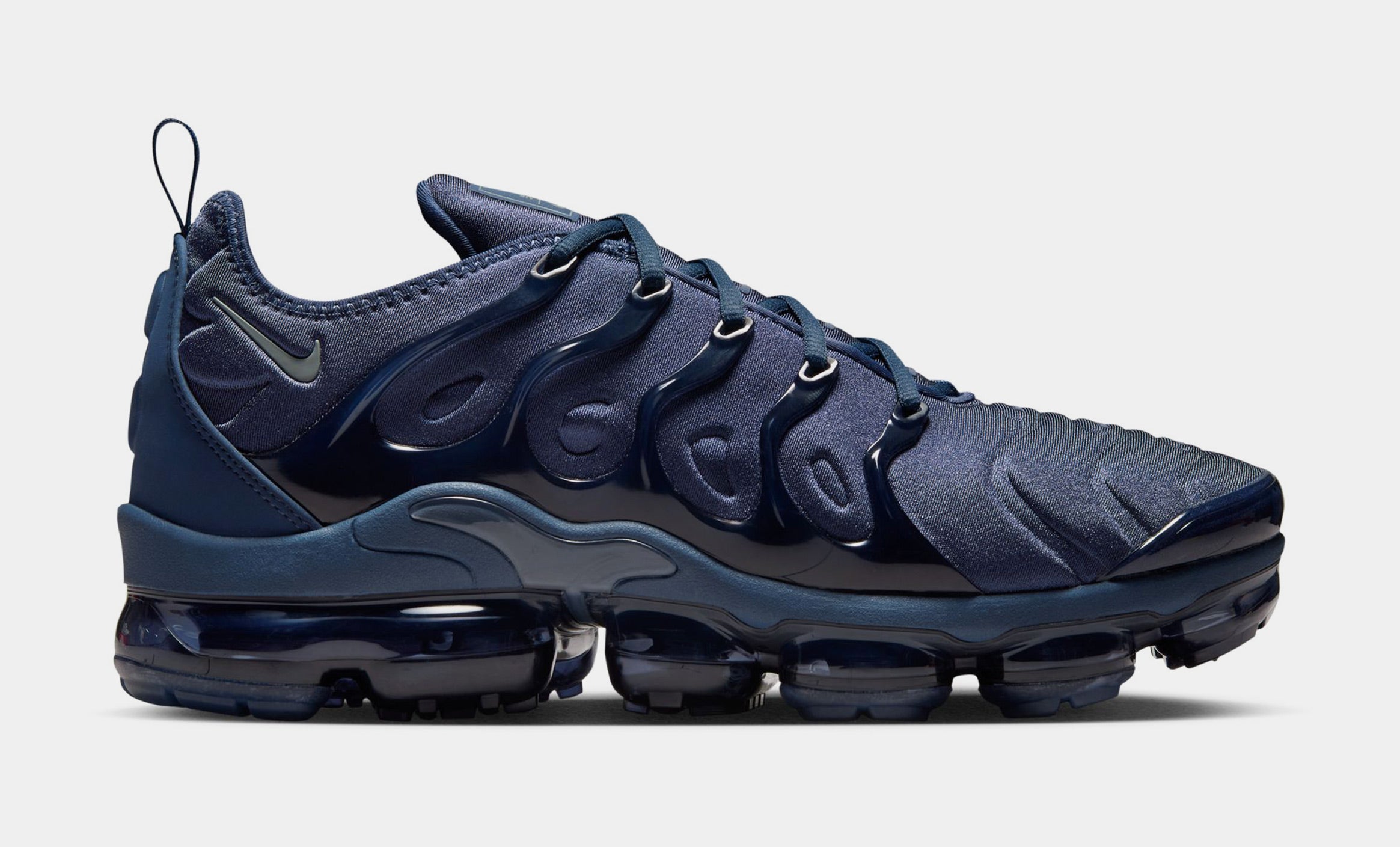 Vapormax Plus Mens Running Shoes (Thunder Blue/Cool Grey/Midnight Navy)