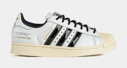 Superstar II x Muhammad Ali Mens Lifestyle Shoes (Footwear White/Core Black/Gold Mat)