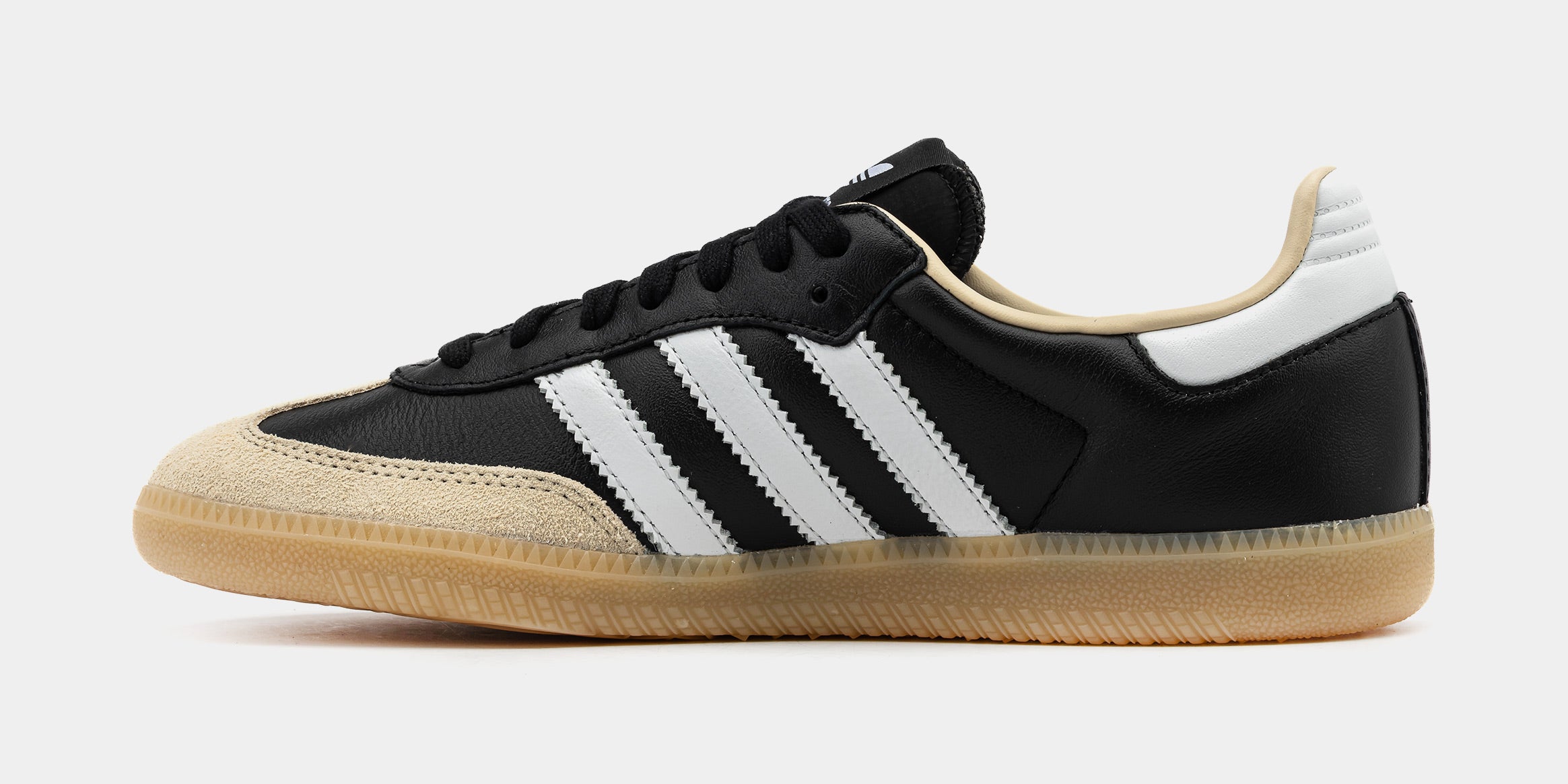 Samba OG Mens Lifestyle Shoes (Off White/Core Black/Gum 3) - Image 3