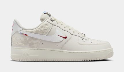 Air Force 1'07 Low Lunar New Year Mens Lifestyle Shoes (Phantom/Sail/White)
