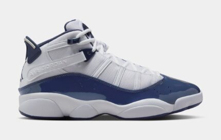 6 Rings Mens Basketball Shoes (White/Neutral Grey/Midnight Navy)