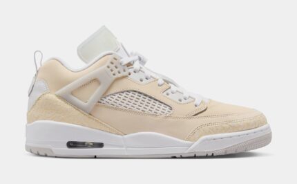 Spizike Low Mens Basketball Shoes (Sand Drift/White/White/Vast Grey)