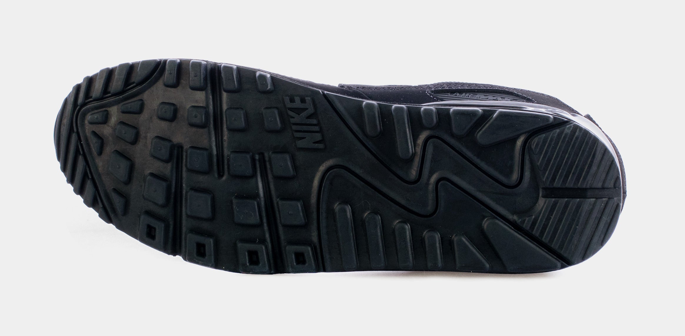 Air Max 90 Mens Running Shoes (Black/Black) - Image 3
