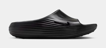 ReactX Rejuven8 Slide Mens Sandal (Black/Black/Black)