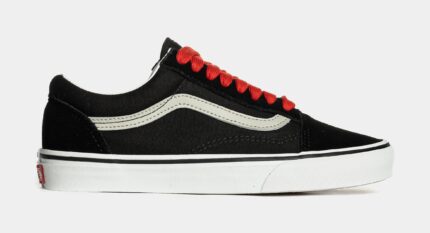 Old Skool Mens Lifestyle Shoes (Black/Red)