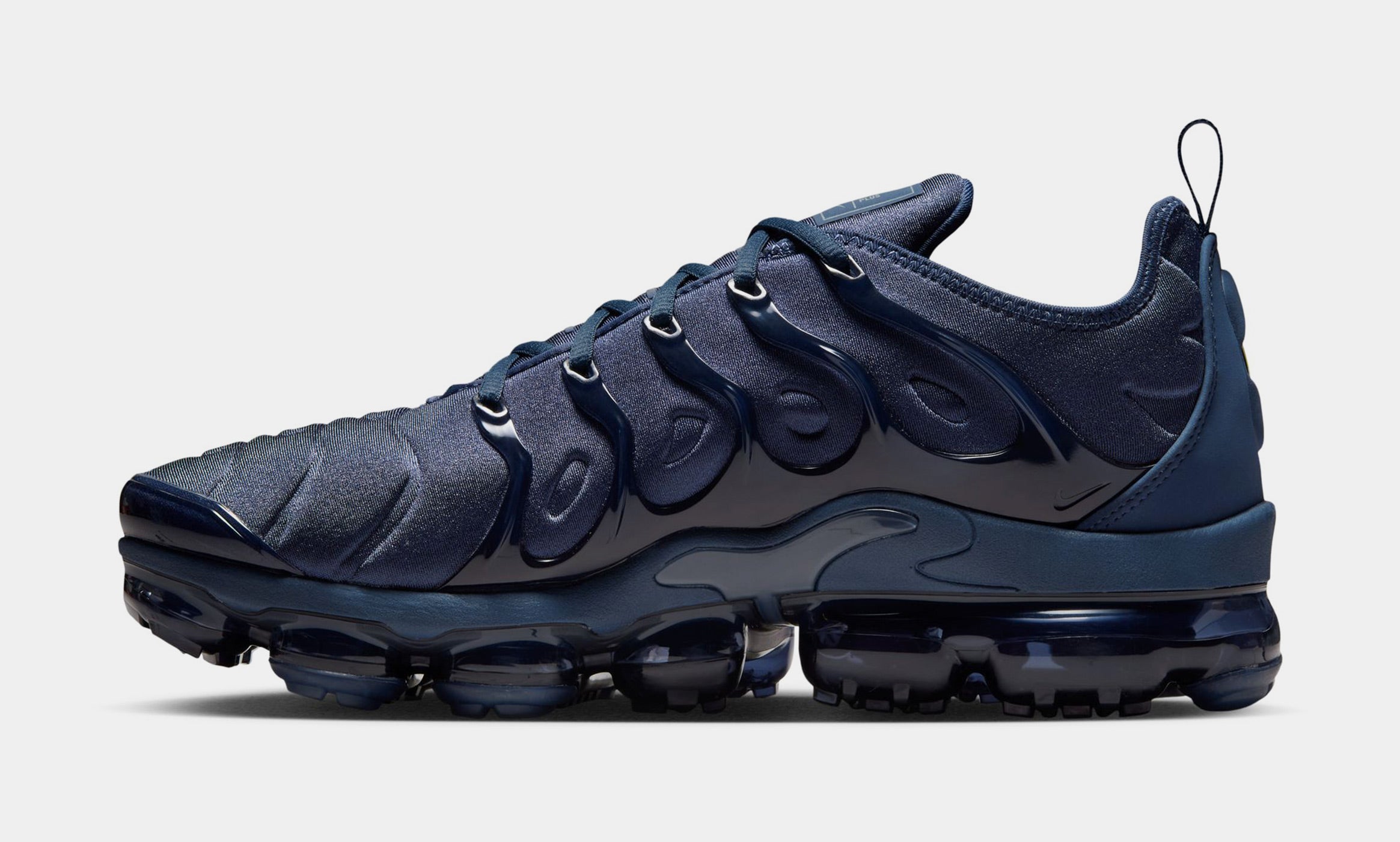 Vapormax Plus Mens Running Shoes (Thunder Blue/Cool Grey/Midnight Navy) - Image 3