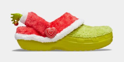 The Grinch Classic Clog Mens Sandals (Green/Red)