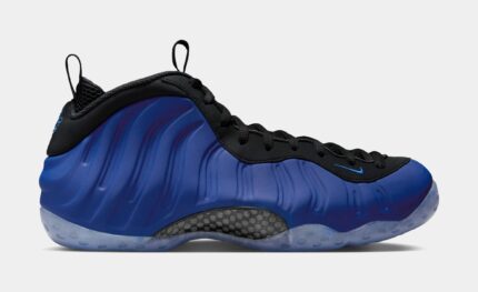 Air Foamposite One Deep Royal Mens Basketball Shoes (Deep Royal/Deep Royal/Black Ice)