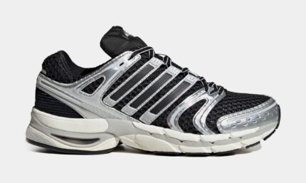 Adistar Control 5 Mens Running Shoes (Core Black/Silver Metallic/Grey One)