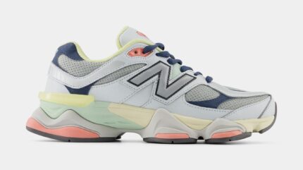 9060 Mens Running Shoes (Grey/Yellow/Navy)