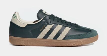 Samba OG Mens Lifestyle Shoes (Shadow Green/White/Gold) Final Sale