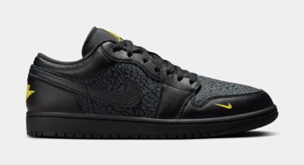 Air Jordan 1 Low SE Mens Lifestyle Shoes (Black/Tour Yellow/Anthracite)