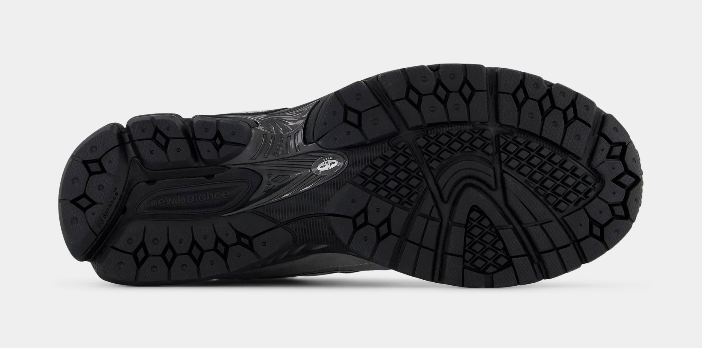 2002R Mens Running Shoes (Grey/Black) - Image 4