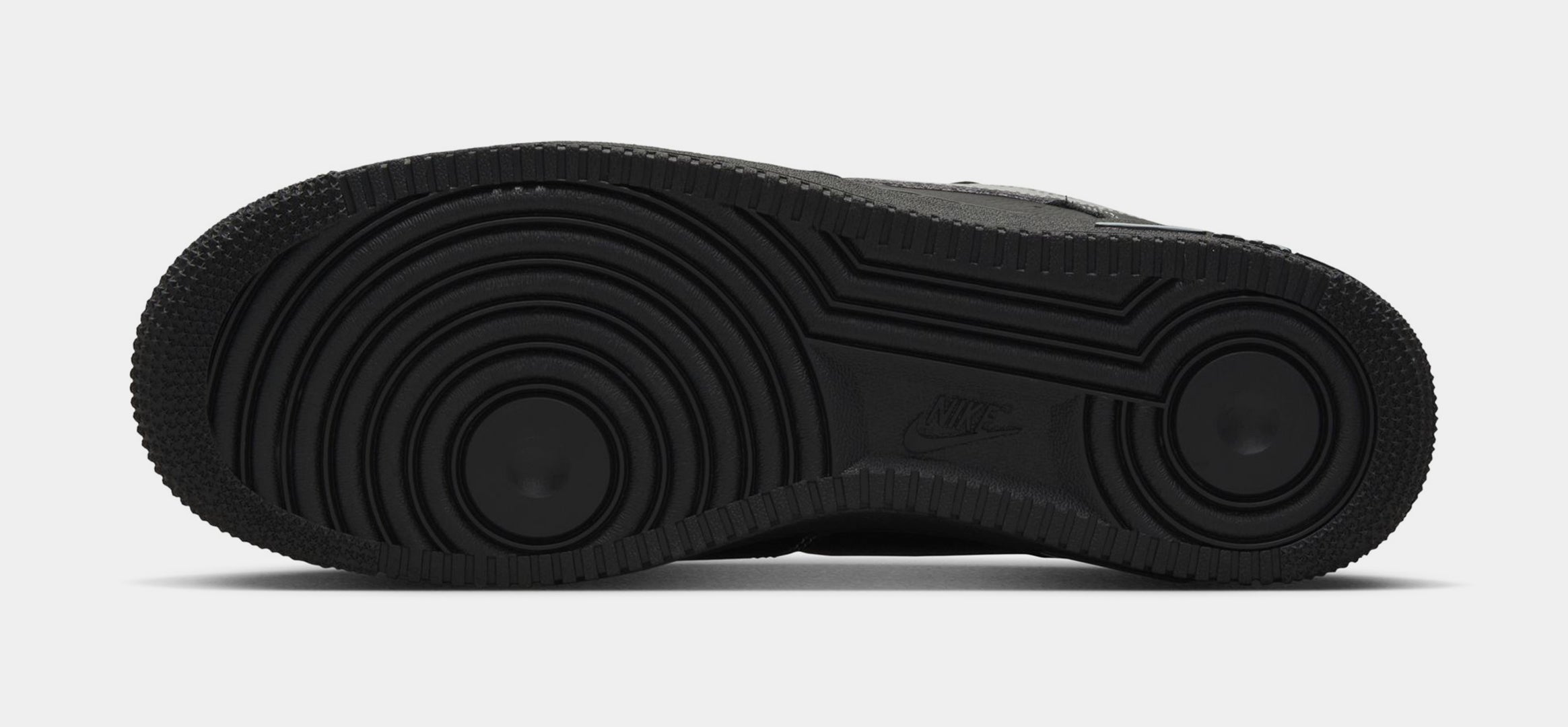 Air Force 1 07 Mens Lifestyle Shoes (Black/Wolf Grey/Black/Black) - Image 4