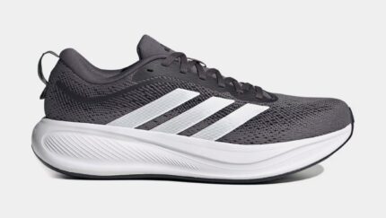 Response Pace Mens Running Shoes (Core Black/Cloud White/Matte Silver)