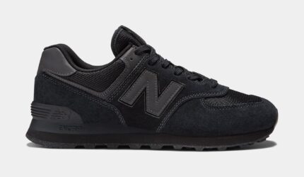 574 Mens Running Shoes (Black)