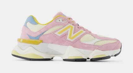 9060 Pink Taffy Mens Running Shoes (Pink Taffy/Yellow)