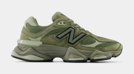 9060 Mens Running Shoes (Dark Olivine/Black)