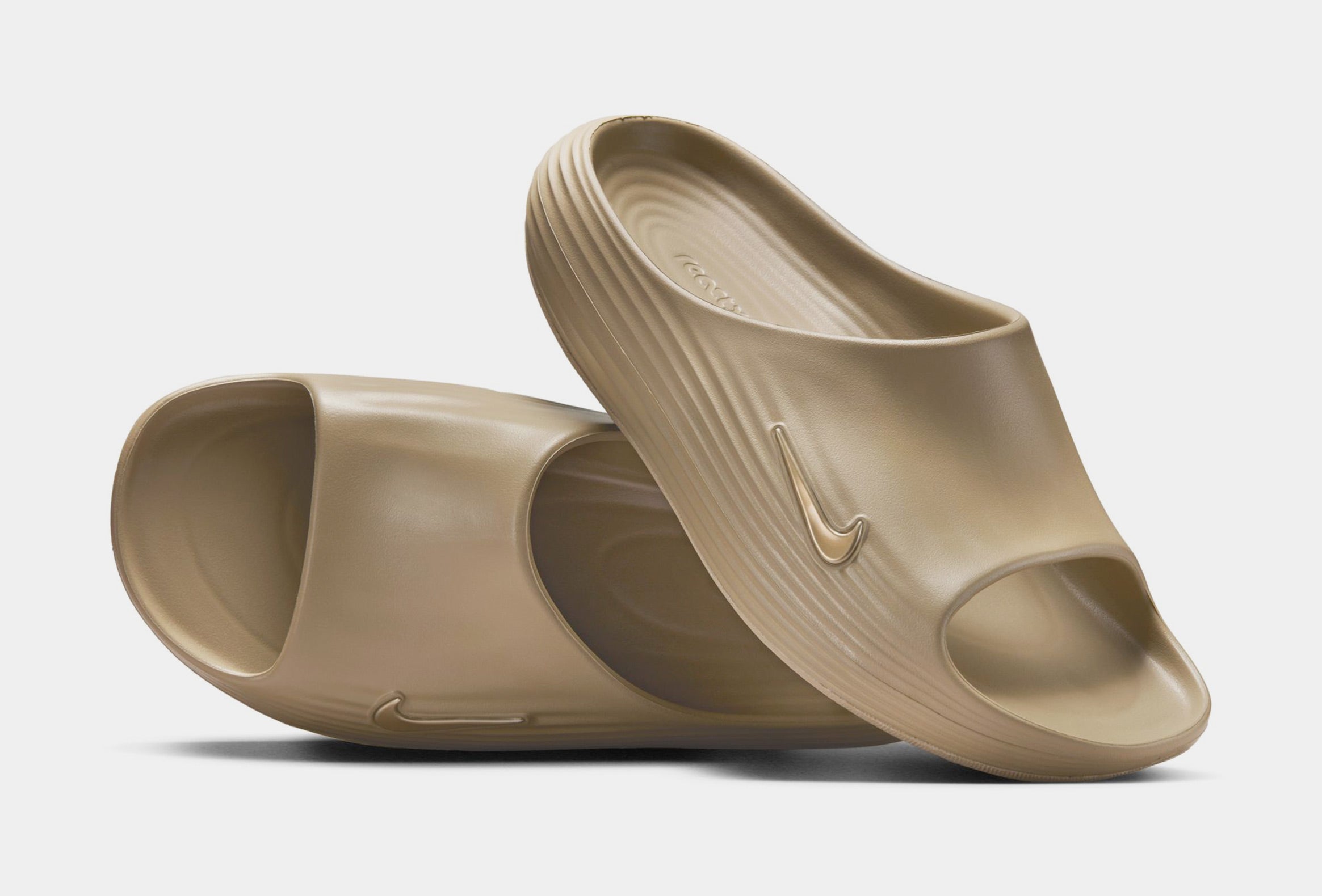 ReactX Rejuven8 Slide Mens Sandals (Khaki/Khaki) - Image 6