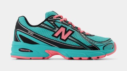 740v2 Mens Running Shoes (Cyber Jade/Black/Pink)