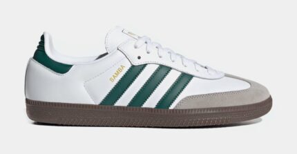 Samba OG Mens Lifestyle Shoes (Cloud White/Collegiate Green/Clear Granite)
