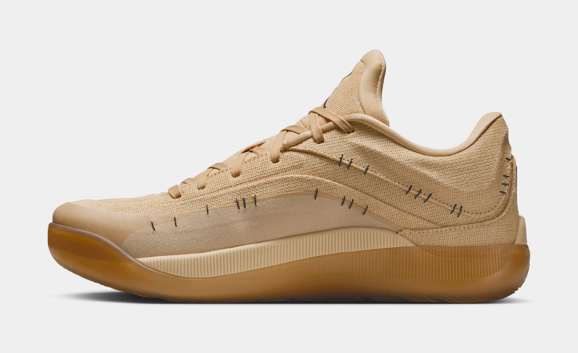 Zion 4 Voodoo Mens Basketball Shoes (Sesame/Black/Flash Crimson) - Image 3