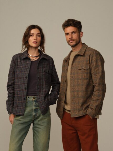 Cameron Japanese Flannel Overshirt - Final Sale