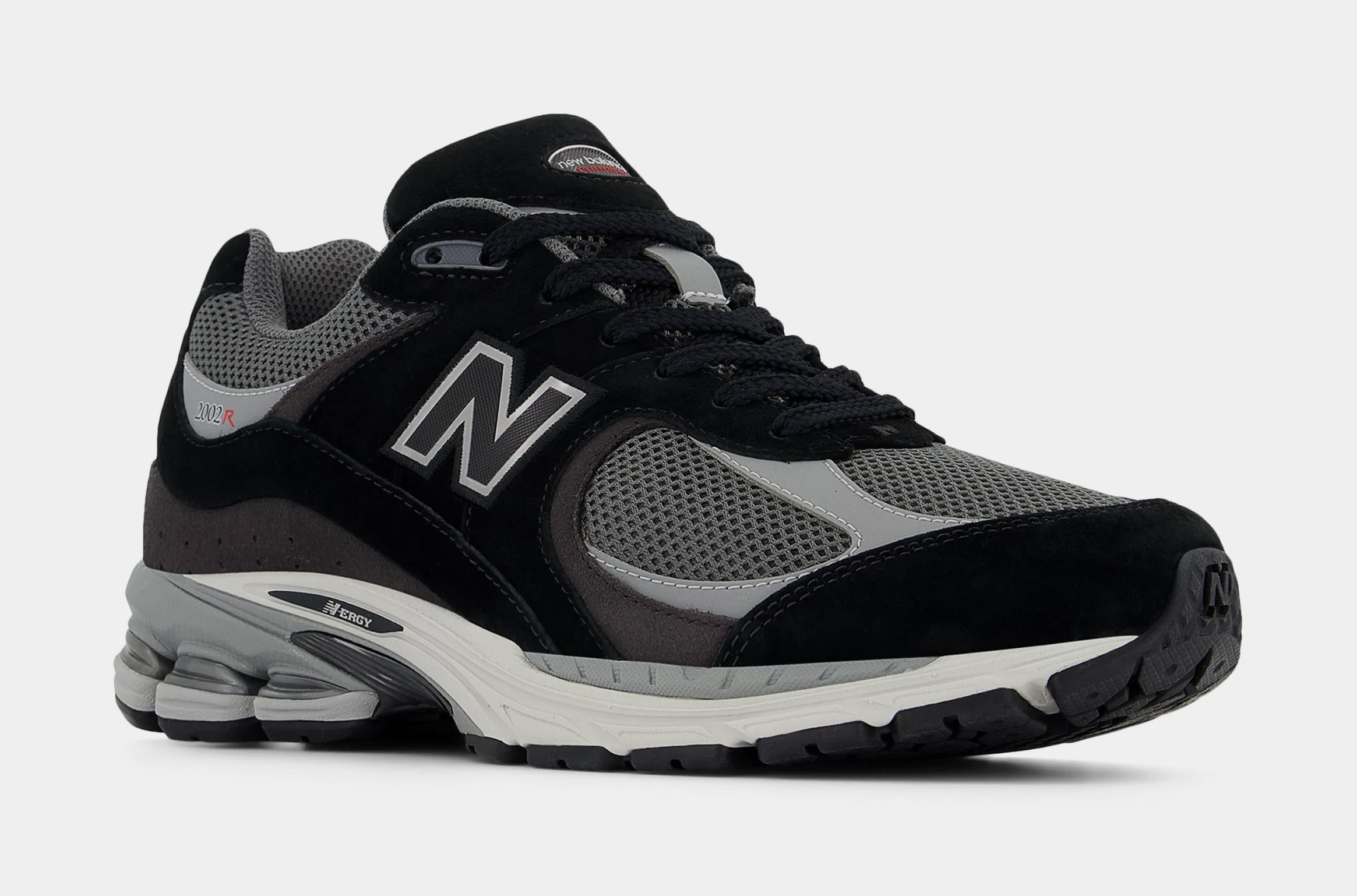 2002R Mens Running Shoes (Black/Grey) - Image 4