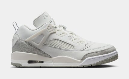 Spizike Low Mens Basketball Shoes (Summit White/Photon Dust/Phantom/Metallic Silver)