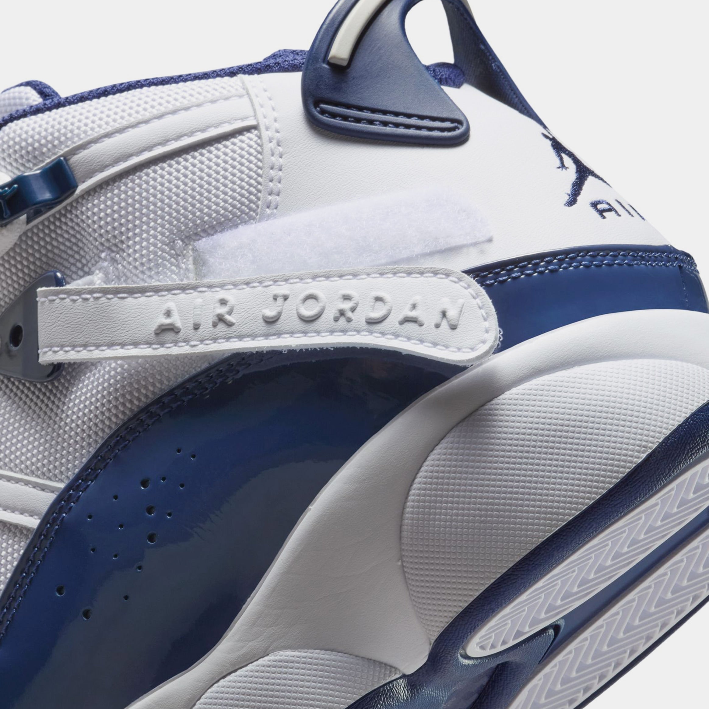 6 Rings Mens Basketball Shoes (White/Neutral Grey/Midnight Navy) - Image 6