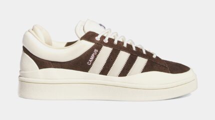 Bad Bunny Last Campus Mens Lifestyle Shoes (Deep Brown/Chalk/Pink) Free Shipping