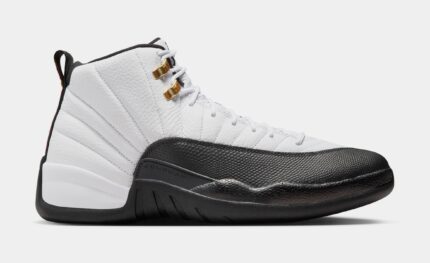 Air Jordan 12 Retro Taxi Mens Lifestyle Shoes (White/Black/Taxi)
