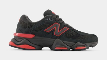 9060 Mens Running Shoes (Black/Red)