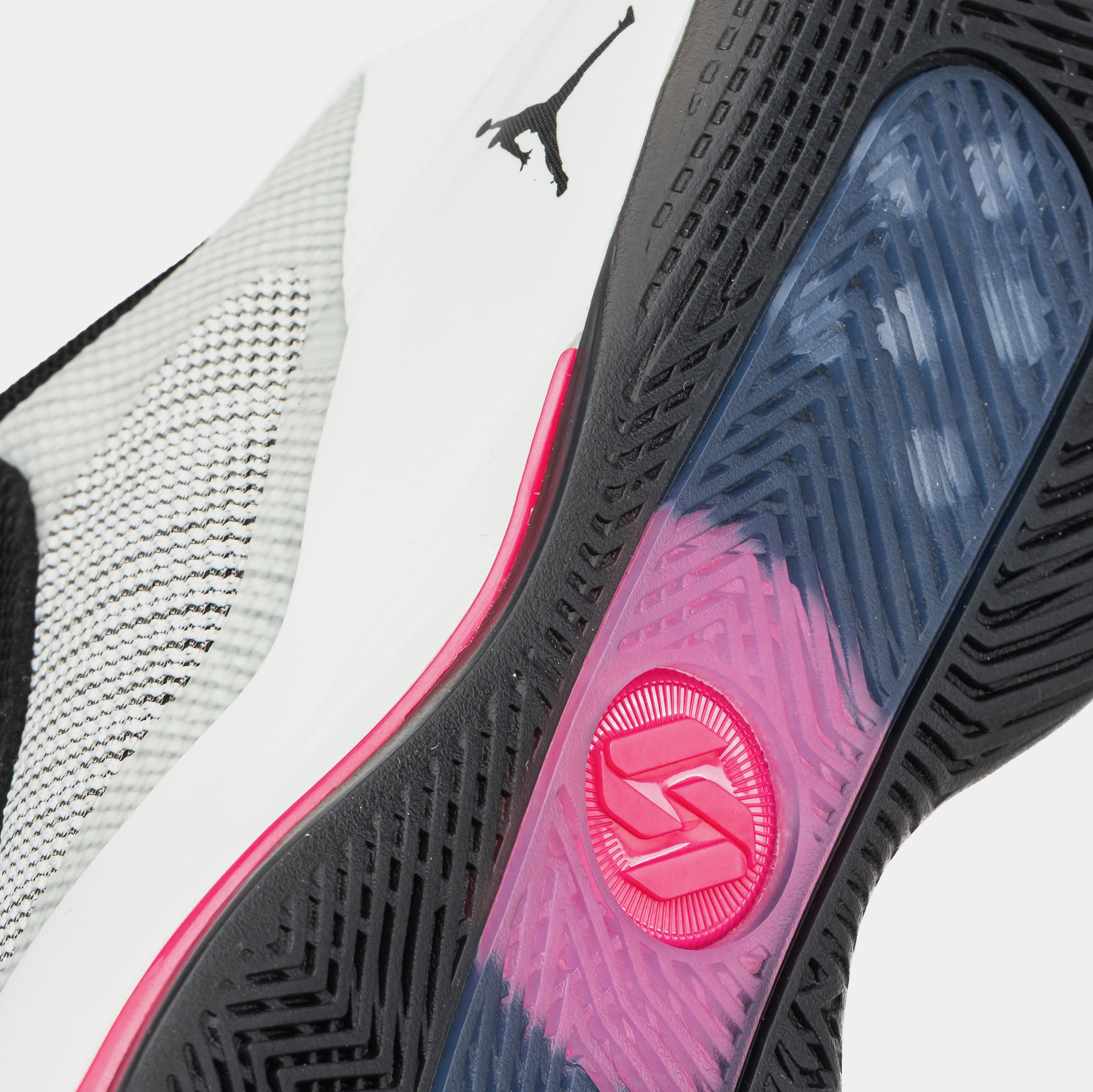 Luka .77 Space Navigator Mens Basketball Shoes (Black/Hyper Pink/Barely Green) - Image 3