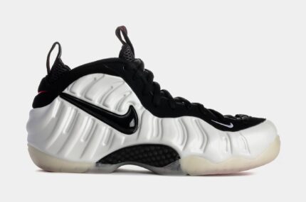 Air Foamposite Pro Pearl Mens Lifestyle Shoes (Pearl/White/Black/True Red)