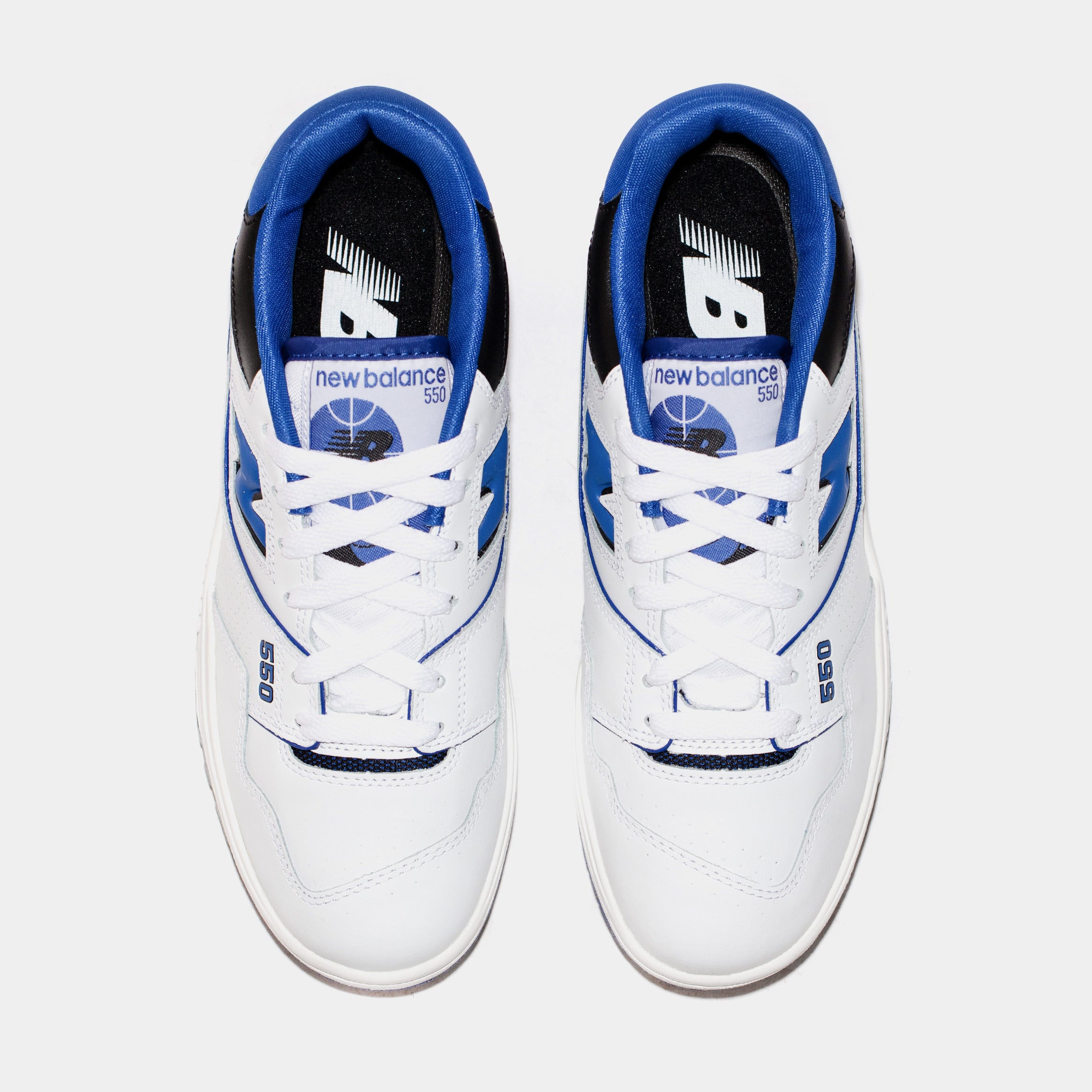 550 Mens Lifestyle Shoes (White/Blue) Free Shipping - Image 5