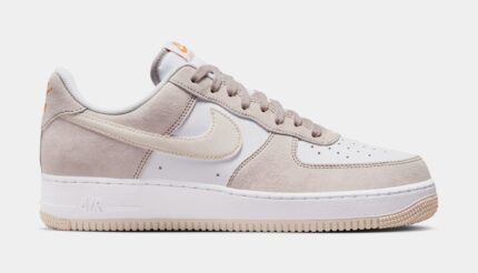 Air Force 1'07 Mens Lifestyle Shoes (College Grey/Light Orewood Brown/White)