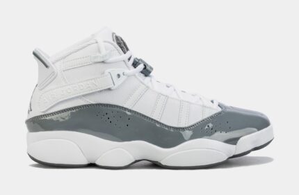 6 Rings Mens Basketball Shoes (White/ Cool Grey)